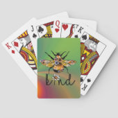 Been Kind Regenbogen Spielkarten (Rückseite)