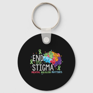 Beende Das Stigma Psychische Gesundheit Zählt Bewu Schlüsselanhänger