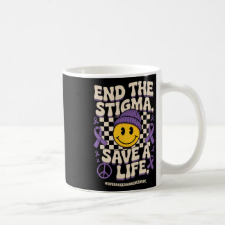 Beende Das Stigma Rette Ein Leben Groovy Überdosis Kaffeetasse