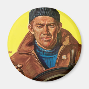 Beende den Job! Magnet