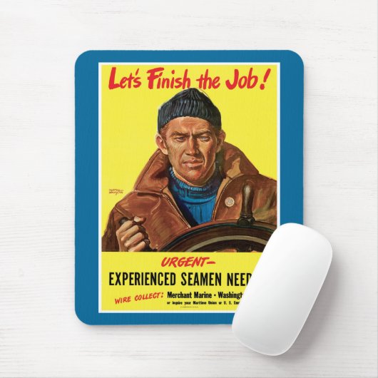 Beende den Job! Mousepad (Mit Mouse)