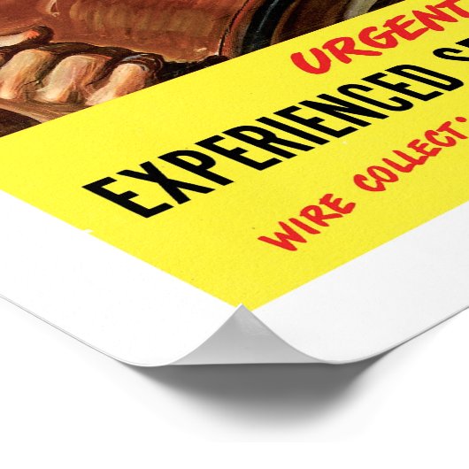 Beende den Job! Poster (Ecke)