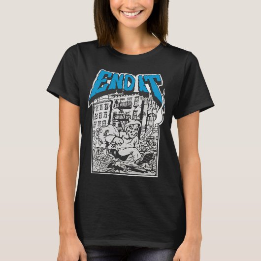 Beende es Räuber T-Shirt (Vorderseite)