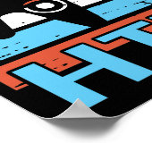 Beende ihn Gaming Poster (Ecke)