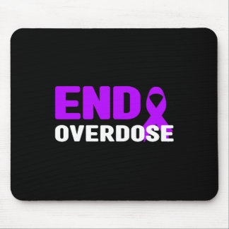 Beende Überdosis-Bewusstsein - Sucht Mousepad
