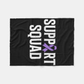 Beende Überdosis-Support-Squad Überdosis-Bewusstse Fleecedecke (Vorderseite (Horizontal))