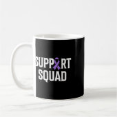 Beende Überdosis Unterstützerteam Überdosis-Bewuss Kaffeetasse (Links)