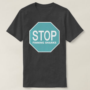 Beenden des Finning-Haisigne T-Shirt