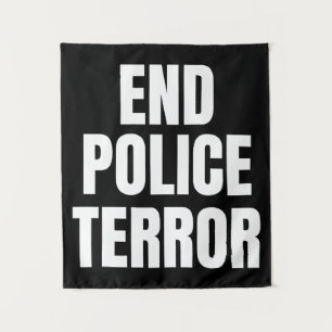 Beenden des Polizeiwechsels Wandteppich