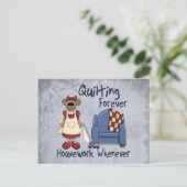 Beenden für immer postkarte (Stehend Vorderseite)