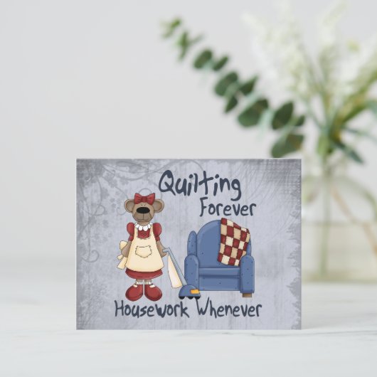 Beenden für immer postkarte (Stehend Vorderseite)