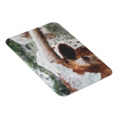 Beenden Impressionist Painted Longhorn Magnet (Rechte Seite)