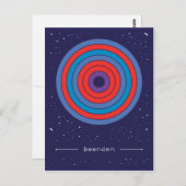 beenden postkarte (Vorne/Hinten)