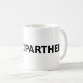Beenden Sie Apartheid jetzt Kaffeetasse (VorderseiteRechts)