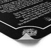 Beenden Sie das Gedicht nicht - 8 x 10 drucken Poster (Ecke)