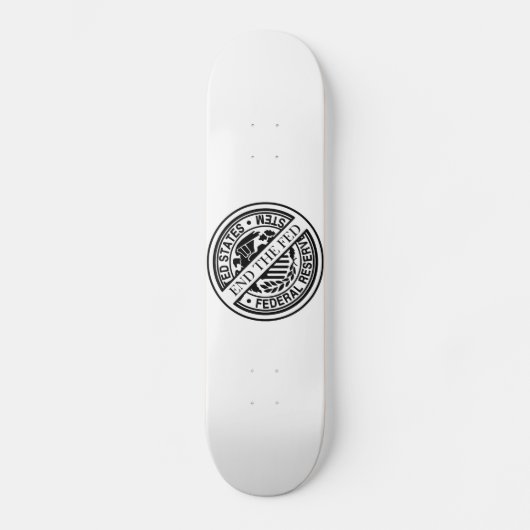 Beenden Sie das Gefüttert Bundesstaatliche Reserve Skateboard (Vorderseite)