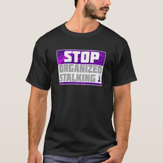 Beenden Sie das Online-Stalking mit dem Online-Ind T-Shirt (Vorderseite)