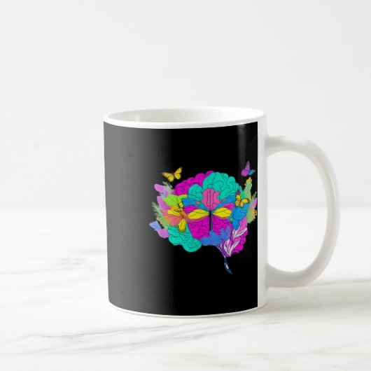 Beenden Sie das psychische Bewusstsein der Stigma Kaffeetasse (Rechts)