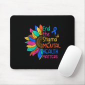 Beenden Sie das psychische Bewusstsein der Stigma Mousepad (Mit Mouse)