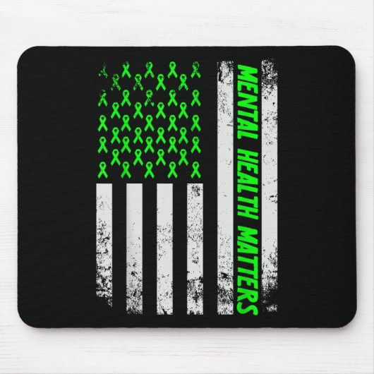 Beenden Sie das psychische Bewusstsein der Stigma Mousepad (Vorne)