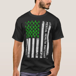 Beenden Sie das psychische Bewusstsein der Stigma T-Shirt