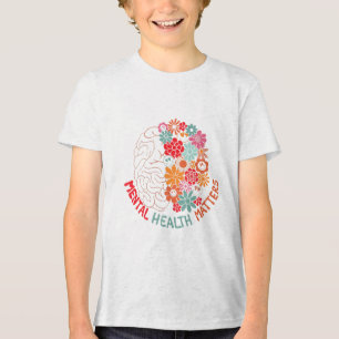 Beenden Sie das psychische Bewusstsein der Stigma Tri-Blend Shirt