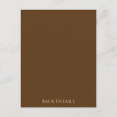 Beenden Sie das Sentence Party-Spiel des Bachelore Begleitkarte (Rückseite)