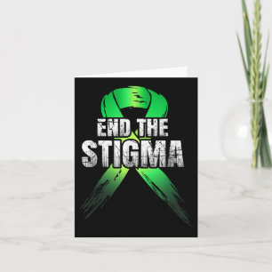 Beenden Sie das Stigma - das Bewusstsein für psych Karte