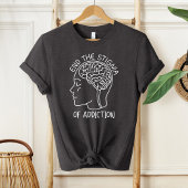 Beenden Sie das Stigma, die Sucht-Erholung, 12 Sch T-Shirt