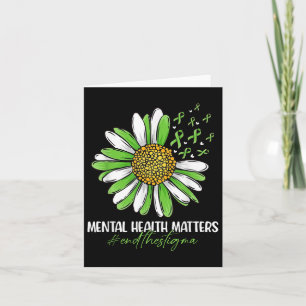 Beenden Sie das Stigma Mental Health S Awareness B Karte