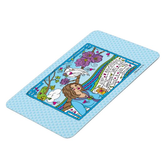 Beenden Sie das Überdenken_Flexible Magnet 6" x 4" (Linke Seite)