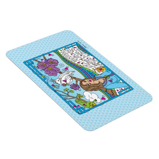 Beenden Sie das Überdenken_Flexible Magnet 6" x 4" (Rechte Seite)