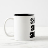 Beenden Sie den Anzug nach oben Zweifarbige Tasse (Links)