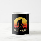 Beenden Sie den | Bigfoot Retro Design Kaffeetasse (Mittel)