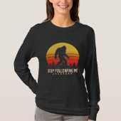 Beenden Sie den | Bigfoot Retro Design T-Shirt (Vorderseite)