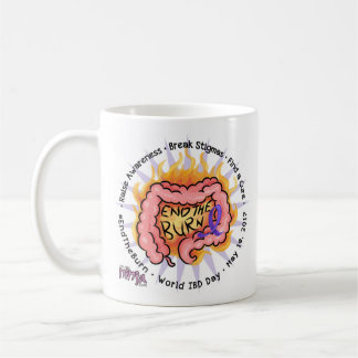 Beenden Sie den Brand - IBD Bewusstseins-Tasse Kaffeetasse