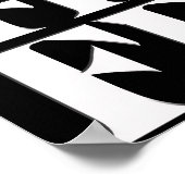 Beenden Sie den Gefüttert Poster (Ecke)