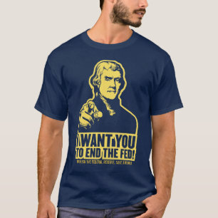 Beenden Sie den gefütterten Jeffersonian T - Shirt