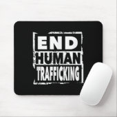 Beenden Sie den Menschenhandel Rettend Kinder und Mousepad (Mit Mouse)