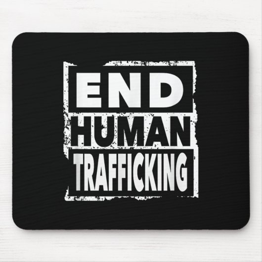 Beenden Sie den Menschenhandel Rettend Kinder und Mousepad (Vorne)
