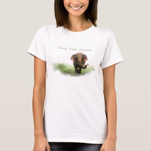Beenden Sie den Missbrauch-T - Shirt (Vorderseite)