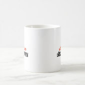Beenden Sie den politischen Protest-benutzerdefini Kaffeetasse (Mittel)