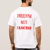 BEENDEN SIE DEN POLIZEI-STAAT T-Shirt (Rückseite)