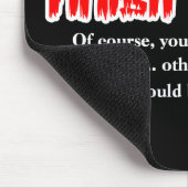 Beenden Sie den Sieg über das Bike Motocross Mouse Mousepad (Ecke)