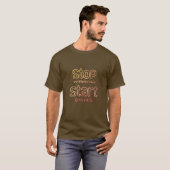 Beenden Sie den T - Shirt zu starten (Vorne ganz)