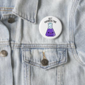 Beenden Sie den überreaktionsfreudigen Chemie-Pun Button (Beispiel)