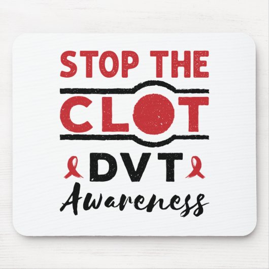 Beenden Sie die DVT Clot Sensibilisierung für tief Mousepad (Vorne)