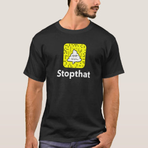 Beenden Sie die Funny Social Media Brand Mockery 1 T-Shirt