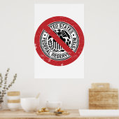Beenden Sie die Gefüttert Bundesstaatliche Reserve Poster (Küche)
