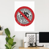 Beenden Sie die Gefüttert Bundesstaatliche Reserve Poster (Heimbüro)